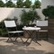 Flash Furniture 3PC Black/White PE Rattan Folding Bistro Set FV-FWA085-BLK-WHT-GG - alternate 8